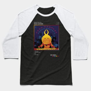 Herbie Hancock - Head Hunters Tracklist Album Baseball T-Shirt